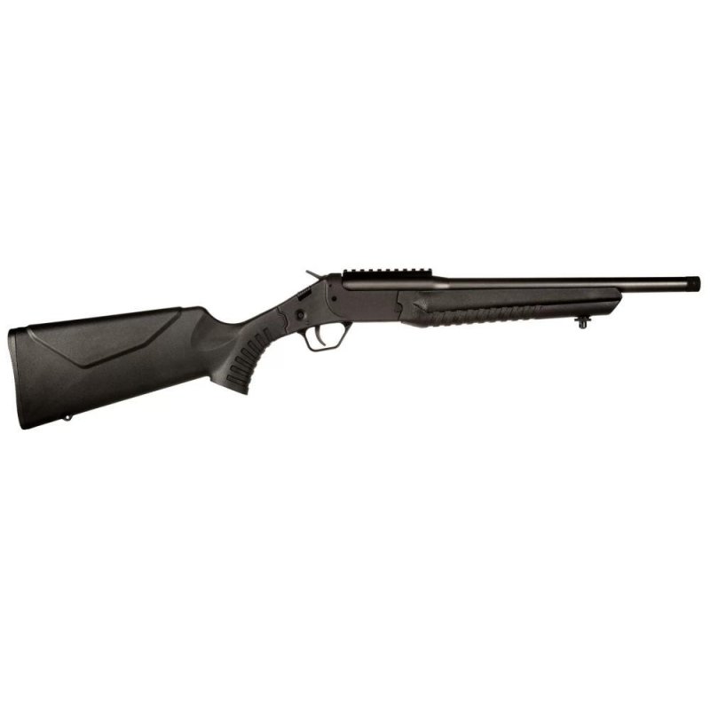 Rossi LWC86OB-BK 8.6 Blackout 16.5" Barrel Single Shot Black