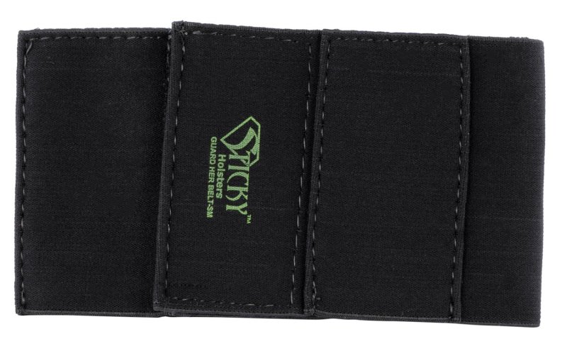 Sticky Holsters GHBSM Guard Her Garter Belt Small Black Elastic 20-31"