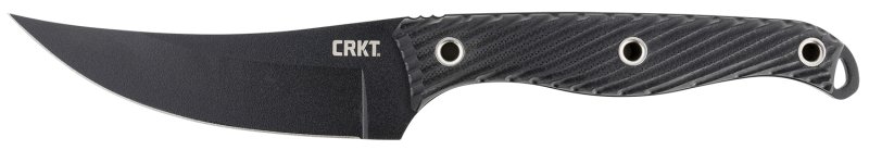 CRKT Clever Girl 4.60" Fixed Blade Knife Black Powder Coated SK-5 Steel