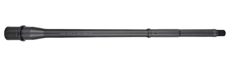 Lead & Steel Llc LS556PEN-MID-14.5 5.56mm 14.50" Pencil Profile Features M4 Feed Ramps