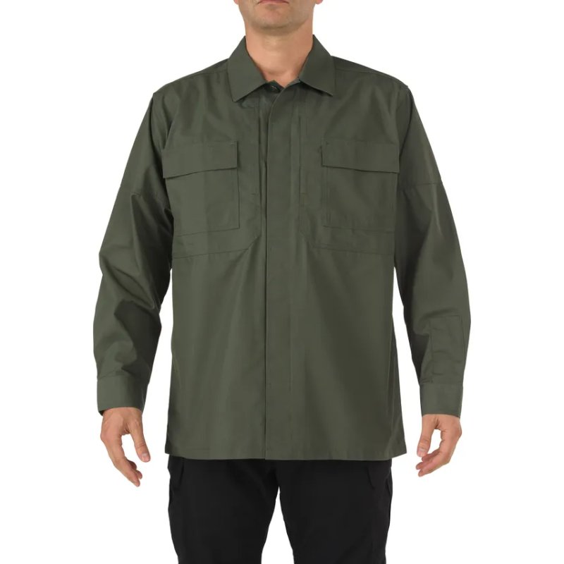 5.11 Tactical Ripstop TDU Long Sleeve Shirt Durable Moisture-Wicking