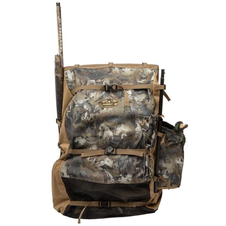 Rig 'Em Right 027-T Refuge Runner Decoy Bag Gore Optifade Timber 24x12x38"