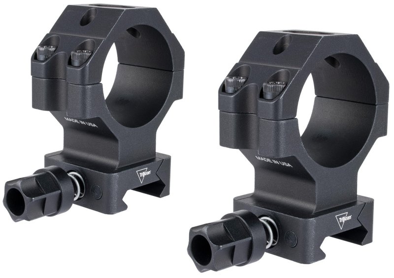 Trijicon AC22075 35mm Extra High Q-LOC Matte Black Aluminum