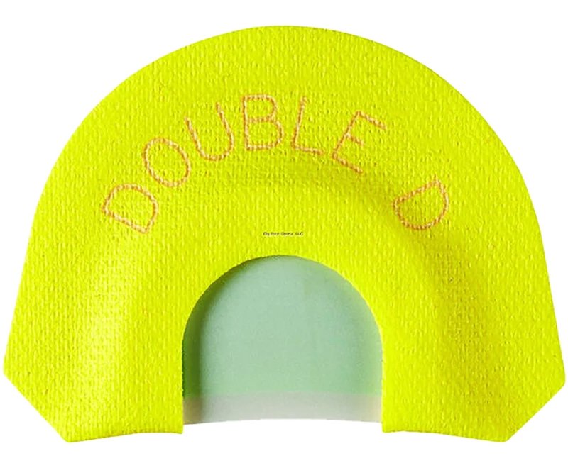 Hunter's Specialties H.S Strut Double D Premium Flex Diaphragm Turkey Call Yellow/White 05905