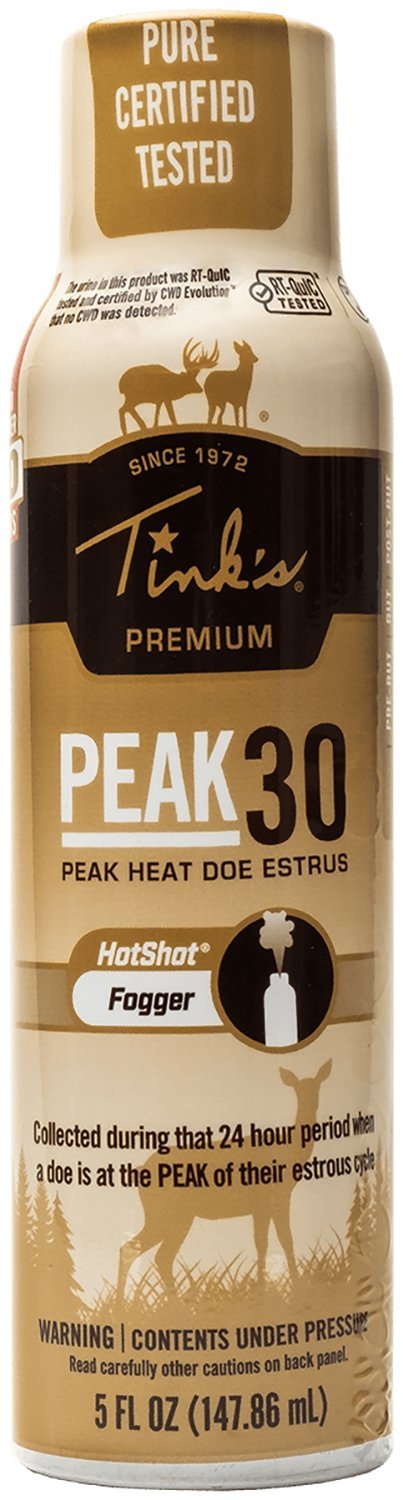 Tink's Scents PEAK30 Premium Doe Estrus Fogger 5 oz W5503