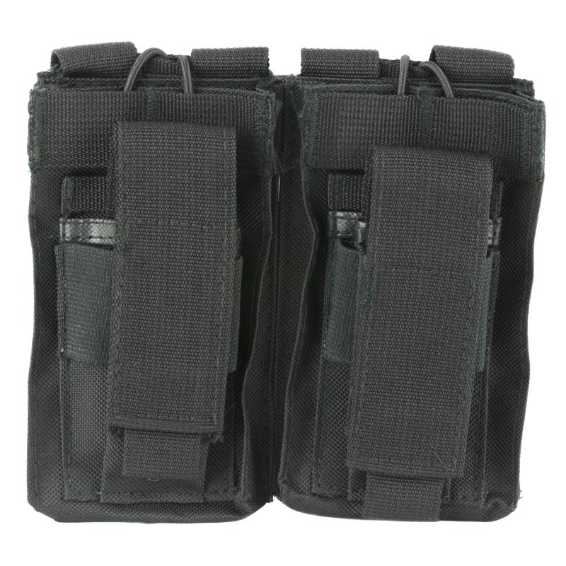 NcSTAR Double AR Magazine Pouch Nylon Black MOLLE Straps