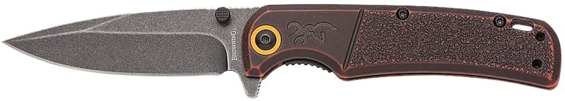 Browning 003220581 Knife BM Slim Wash Orange/Black