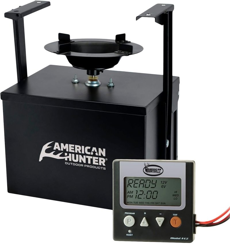 American Hunter 20558 Heavy Duty Spin Kit 8-Program Timer Black