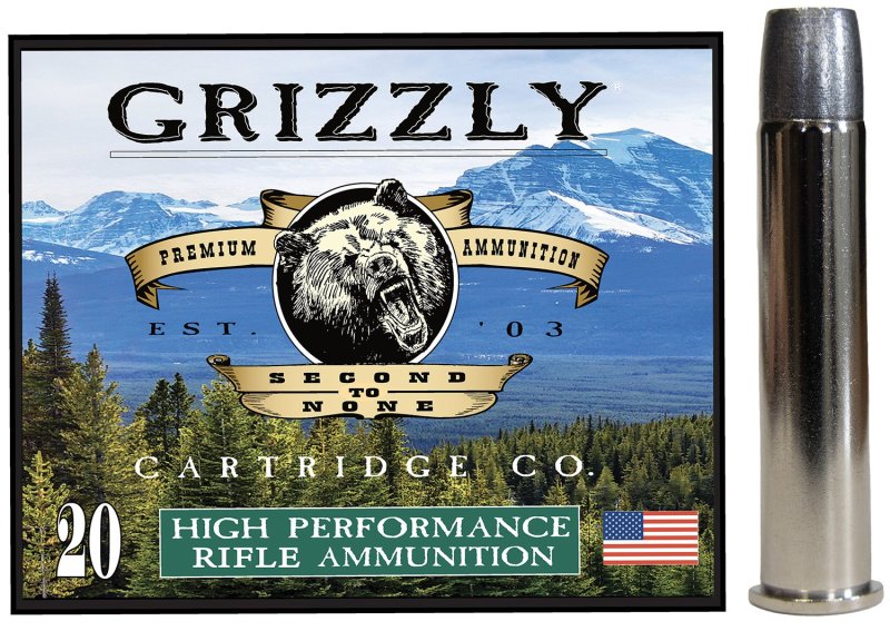 Grizzly Ammo GC45/70+P5 45-70Gov+P 405gr WLNGC 20/Box