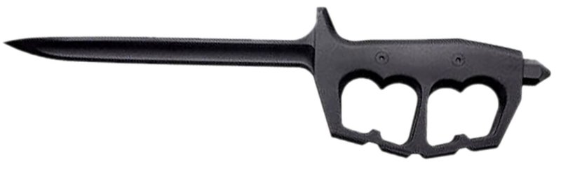 Cold Steel FGX Chaos CS92FNTST Fixed Griv-Ex Black 6 In Blade