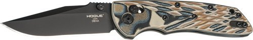 Hogue 24277 Deka 3.25" FDE Clip Point Blade ABLE Lock 20CV Steel Folder