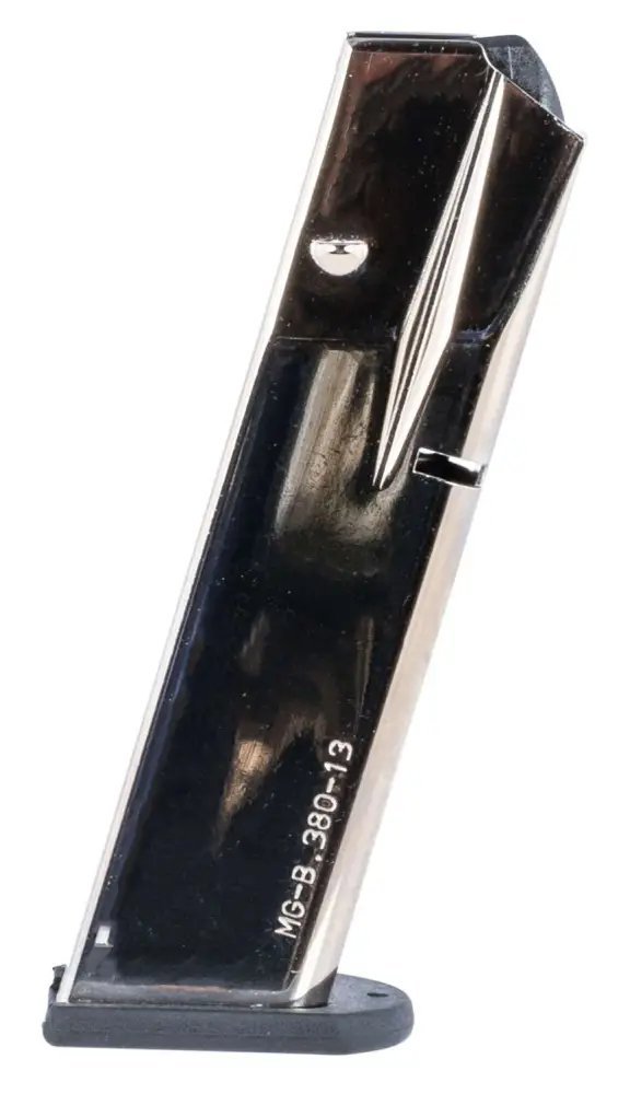 Mec-Gar Beretta 84 Cheetah .380 ACP 13-Round Nickel Magazine