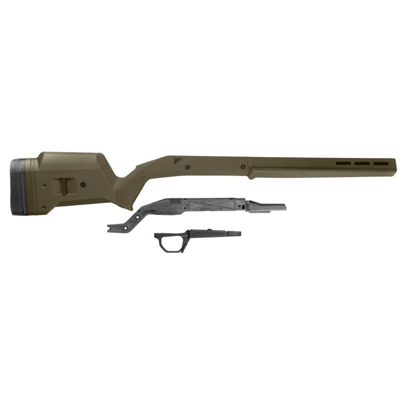 Magpul MAG931-ODG Hunter American Stock OD Green Synthetic Adjustable