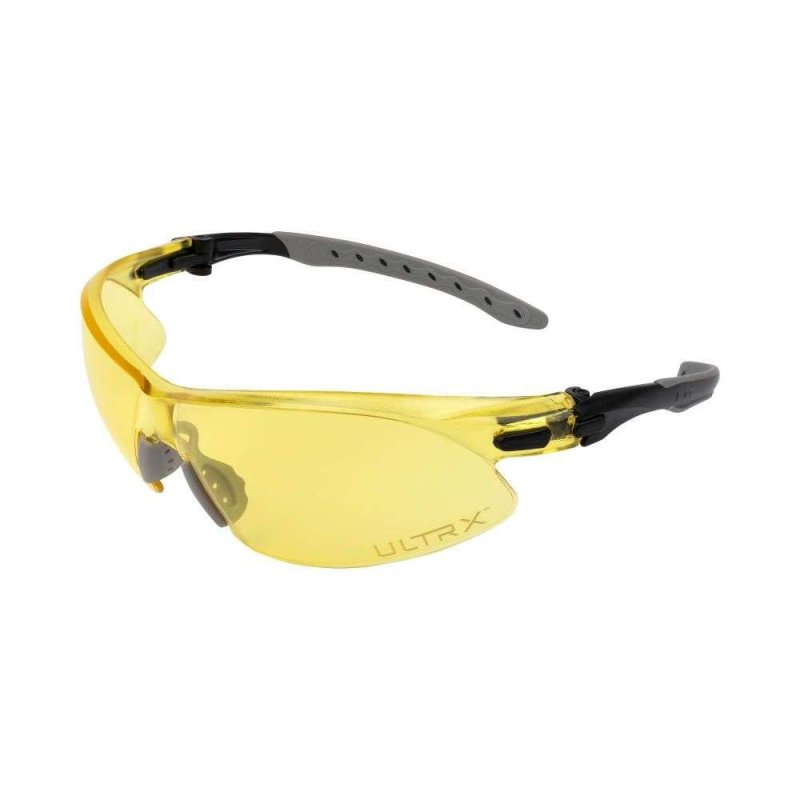 Allen Company Ultrx Keen Safety Glasses Yellow Model 4185