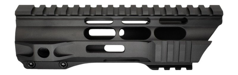 JE Machine PS-223MLK7GBLK-NAR AR15 7 In MLOK Clamp