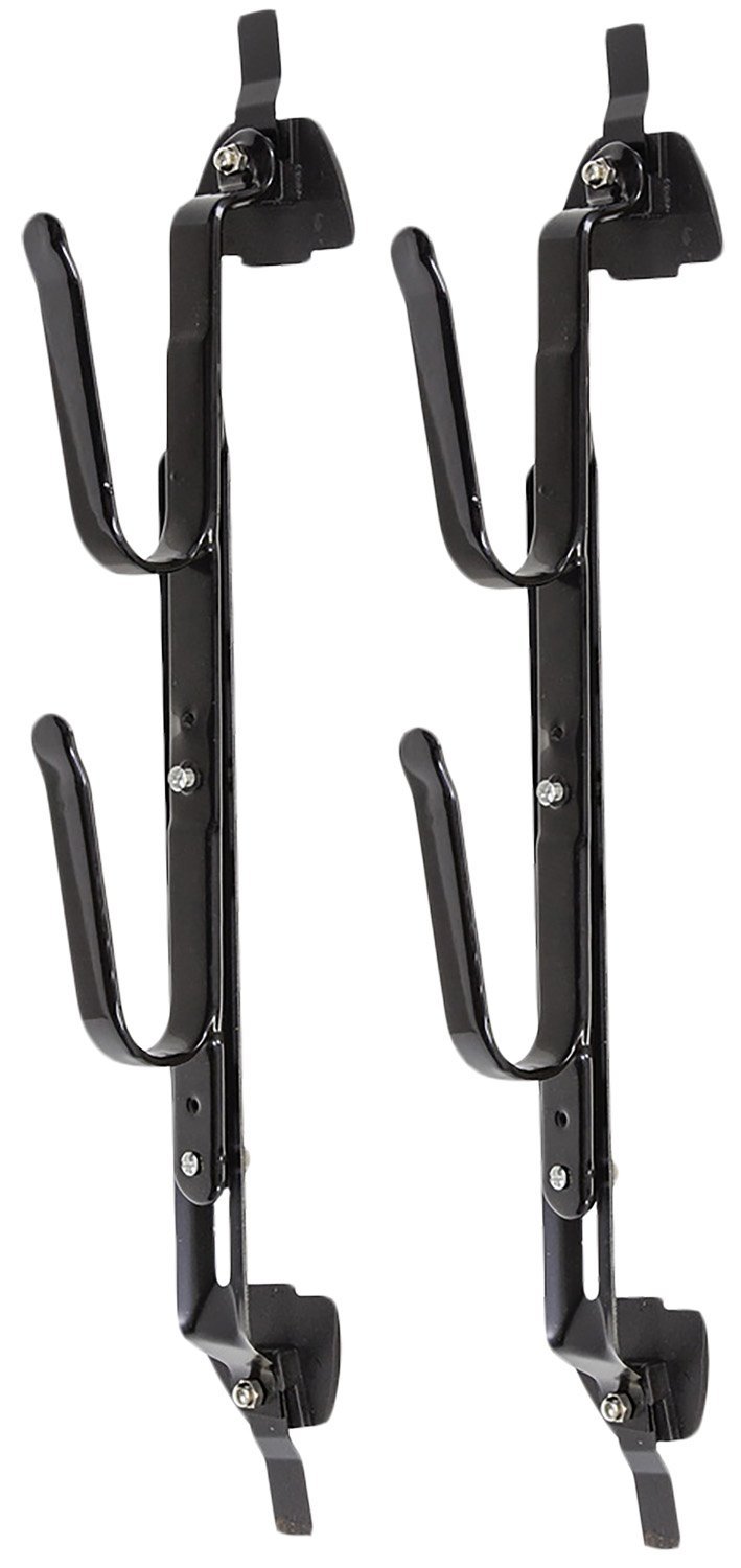 Allen Company 2 Gun Rack for Truck or Wall Adjustable Metal Black 18500