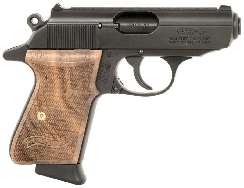 Walther PPK/S .380 ACP 3.30 In Barrel 7+1 Capacity Black