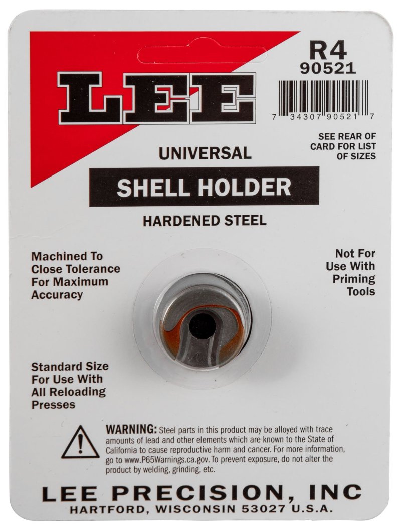 Lee Universal Shell Holder - #4 Size