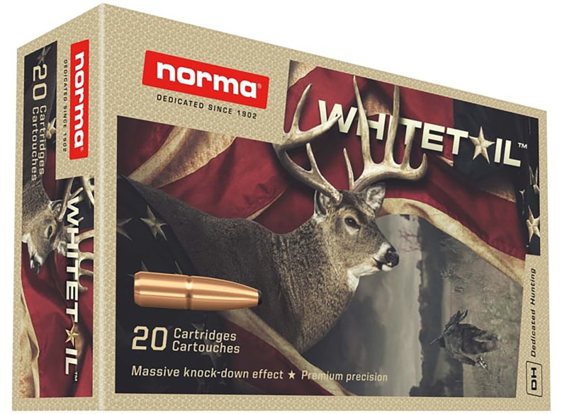 Norma 20177392 .30-06 Springfield 150gr Soft Point Ammo 20 Rounds