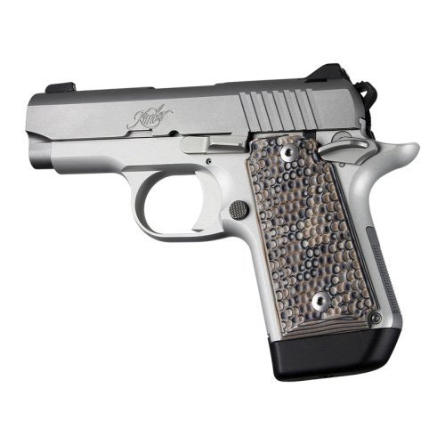 Hogue 39727 Piranha G10 Grip Panels G-Mascus Dark Earth