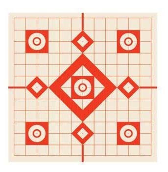 Burris Paper Targets 13" x 13" 10 Pack Burris 626001
