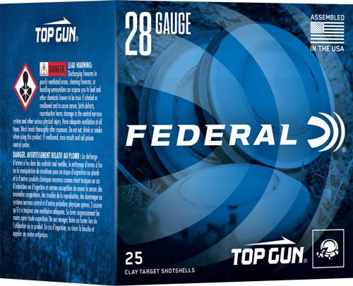 Federal TGS2821 7.5 28GA 2.75" 3/4oz #7.5 Shot 1330FPS Target Shells