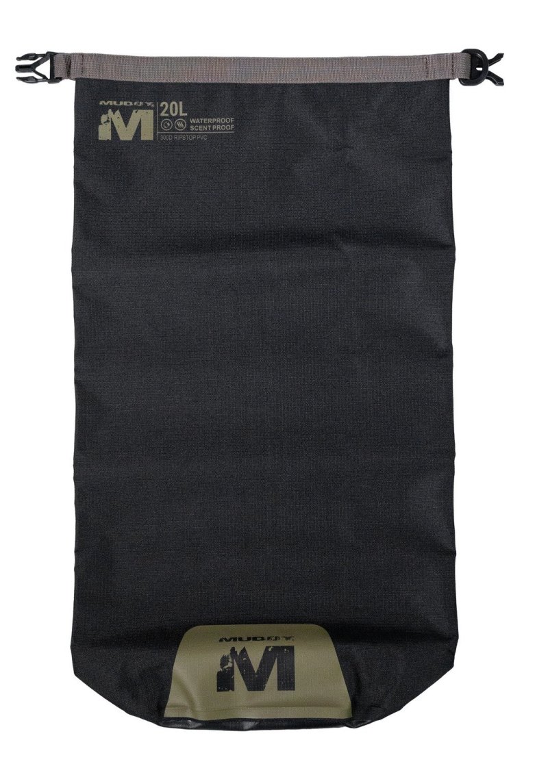 Muddy MUDWDB20LBLK 20L Waterproof Dry Bag Black