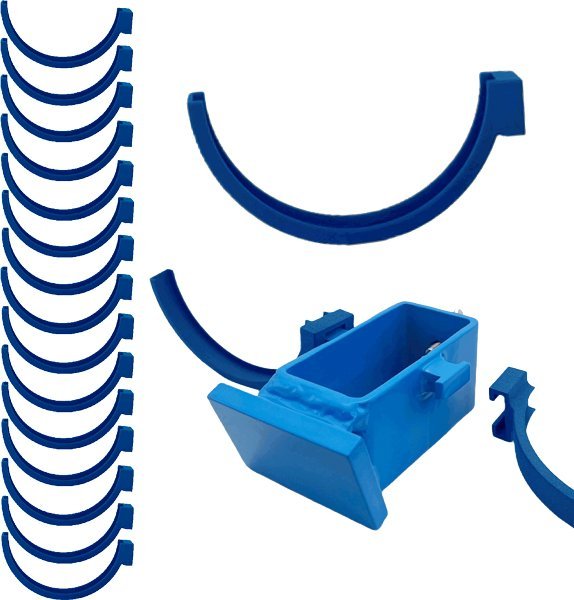 Bash Target Supply B979 Steel Target Stand Clay Holder 16 Pack