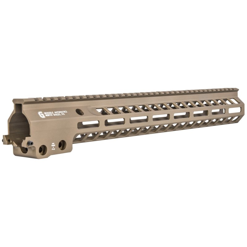 Geissele 05-575S MK14 15" M-LOK Rail, 6061-T6 Aluminum, DDC Finish