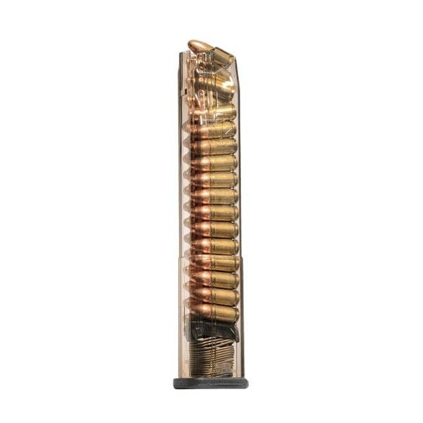 Elite Tactical Systems Pistol Magazine 9mm Luger 30 Rounds Carbon Smoke