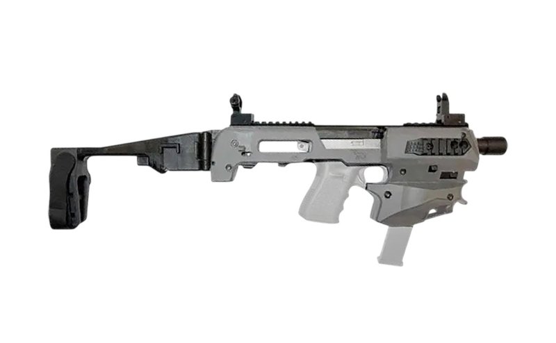 Command Arms MCKGEN3TU Micro Conversion Kit 9mm/.40 Brace Gray