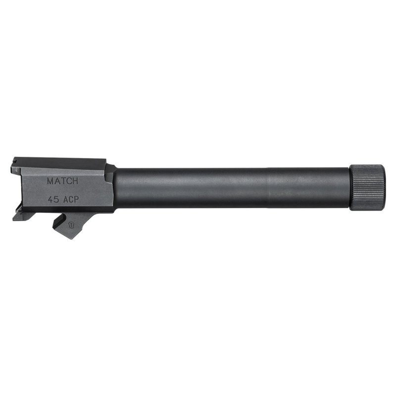 Springfield Armory XD-M 4.5in Threaded Barrel, 5.28in .45 ACP, 1-16 Twist, .578 x 28 Thread, Melonite Black