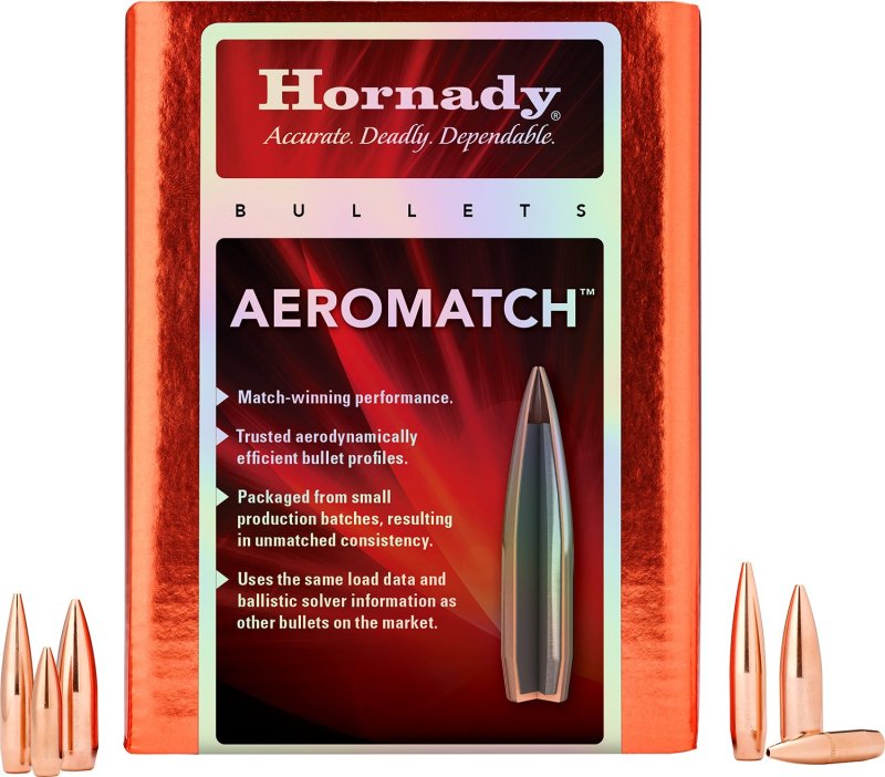 Hornady 263031 6.5mm .264 140gr Bullets 500/Box