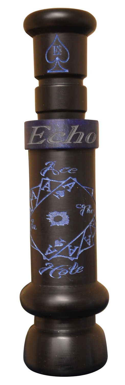 Echo 90022 Ace in The Hole Single Reed Duck Call Matte Black Acrylic