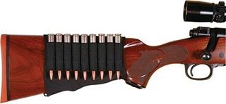 Allen Company 206 Buttstock Shell Holder Elastic 9rd Rifle Mount