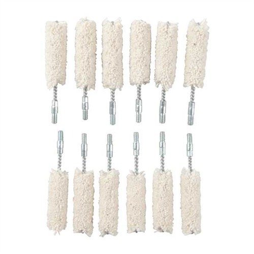 Brownells Cotton Bore Mop 44-45 Caliber 12 Pack
