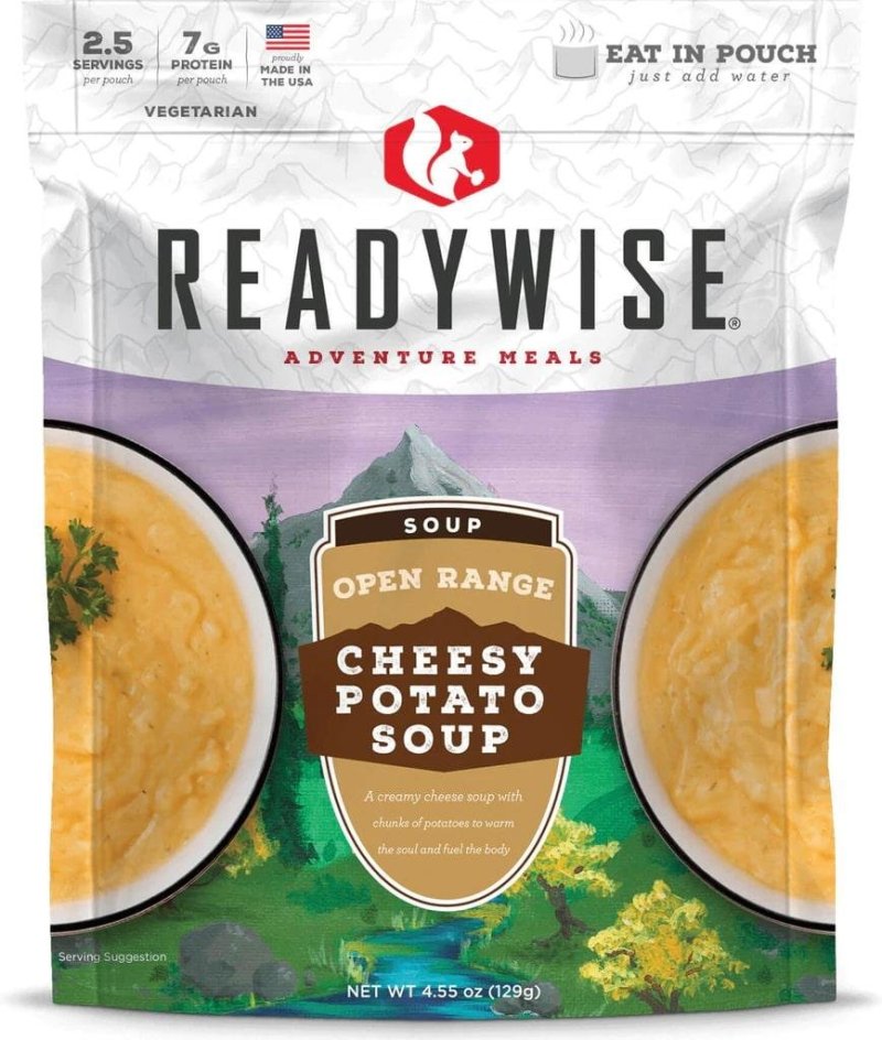 ReadyWise Open Range Cheesy Potato Soup 4.55 oz (129 g)