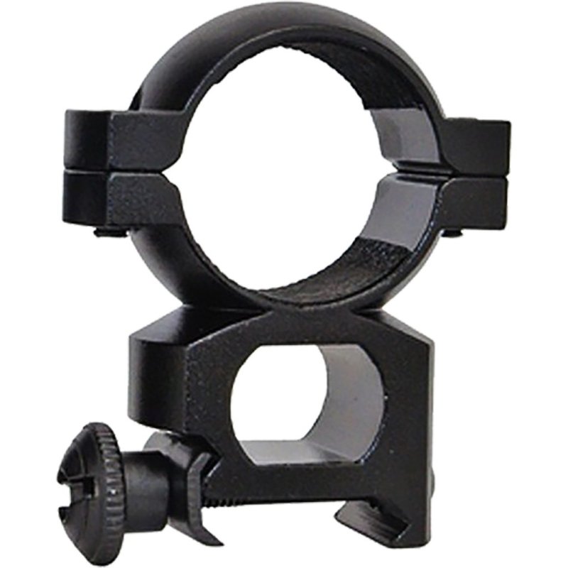 Traditions A798DS Scope Ring Set Weaver Quick Peep 1" Matte Black Aluminum