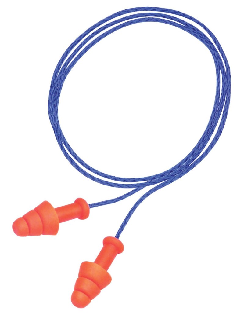 Howard Leight SmartFit Corded Reusable 2-Pair Earplugs