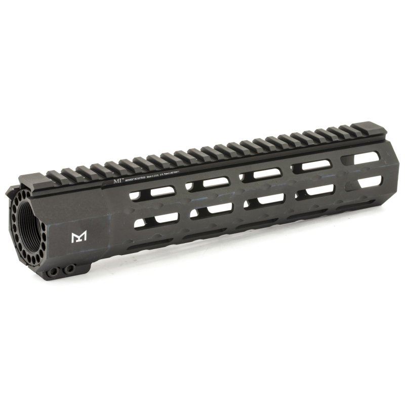 Midwest Industries MI-SP10M Handguard 10.5 in Black 6061 Aluminum M-LOK