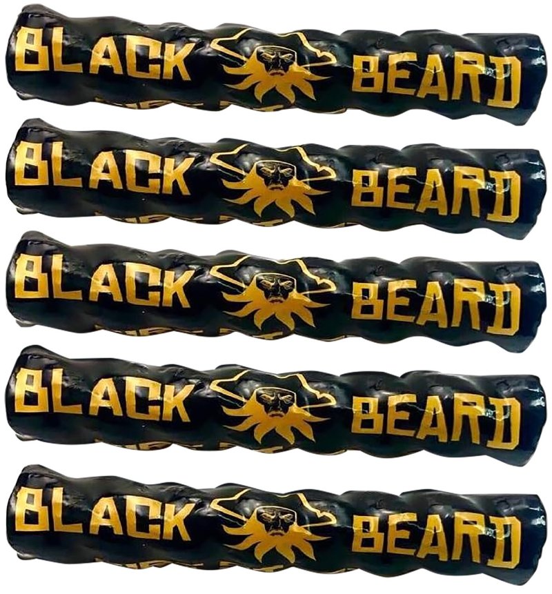 Blackbeard 5PACK Fire Starters Black Cotton Wax-Infused Rope