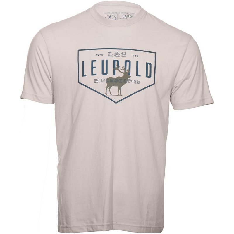 Leupold Bull Elk Short Sleeve Shirt Sand M