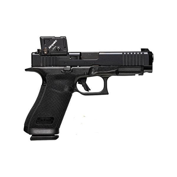 GLOCK P61750B01DC8A3 G17 G6 ORS 9mm 4.49" nDLC Semi-Auto Pistol