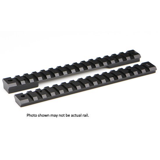 Warne 7685M Ruger American Centerfire Tactical Rail Black Anodized