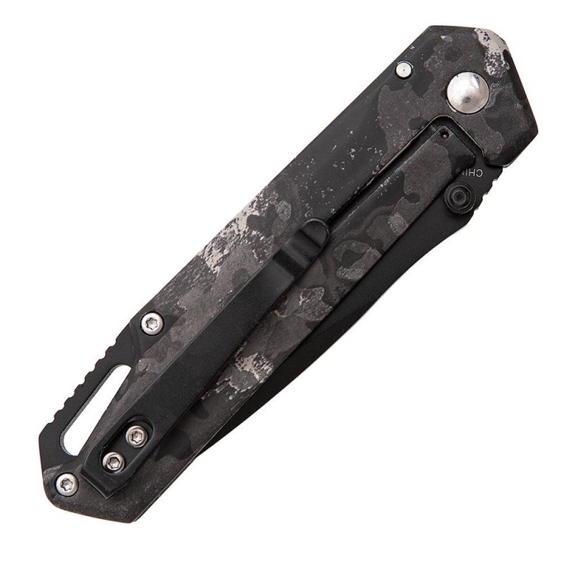 Bear & Son Brisk 3.0 Medium Folding Knife 2-7/8 Drop Point Blade Midnight