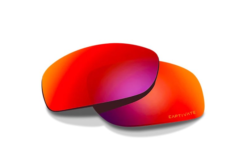 Wiley X Eyewear P-17RM Twisted Red Mirror Lens Polycarbonate