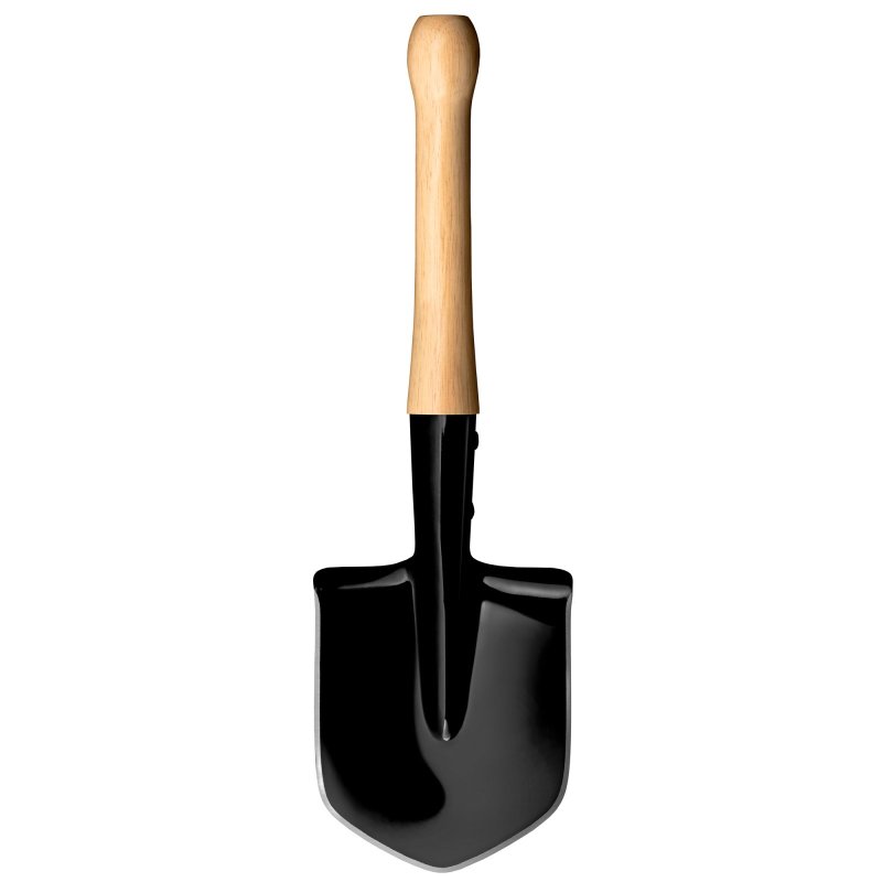 Cold Steel Special Forces Spetsnaz Shovel 19.68 In Hardwood Handle