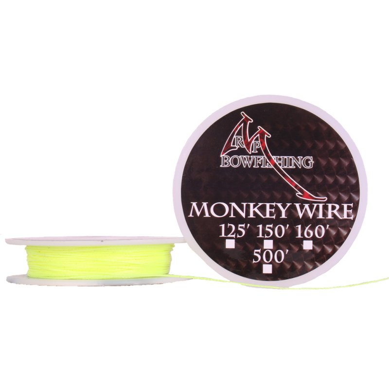 RPM Bowfishing 819337012101 Monkey Wire 150ft 200lb Abrasion Resistant