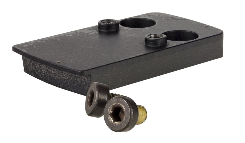 Trijicon RMRCC Adapter Plate Black Steel Fits S&W M&P Shield C.O.R.E