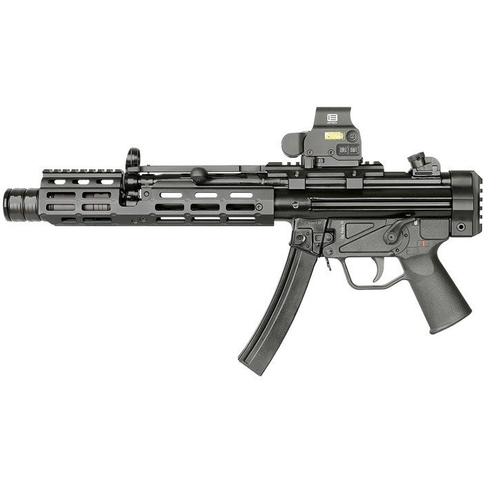 Midwest Industries MI-MP5-SD M-LOK Suppressor Handguard Black